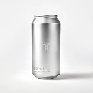 Stelvio - Track Brewing Co - Gluten Free Italian Dry Hopped Pilsner, 4.2%, 440ml Can
