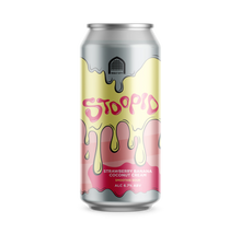 Load image into Gallery viewer, Stoopid - Vault City - Strawberry, Banana, Coconut Cream Smoothie Sour, 6.7%, 440ml Can
