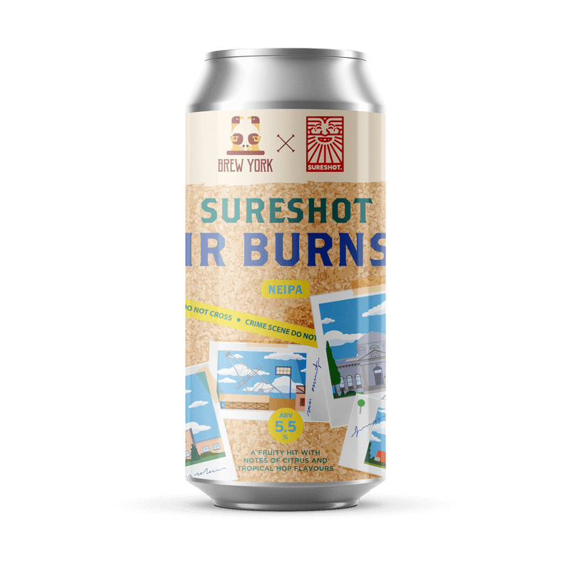 Sureshot Mr Burns - Brew York X Sureshot - NEIPA, 5.5%, 440ml Can