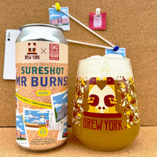 Load image into Gallery viewer, Sureshot Mr Burns - Brew York X Sureshot - NEIPA, 5.5%, 440ml Can
