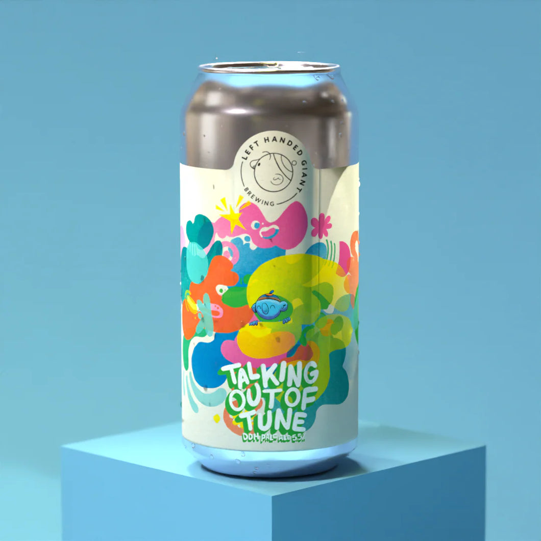 Talking Out of Tune - Left Handed Giant - DDH Pale Ale, 5.5%, 440ml Can