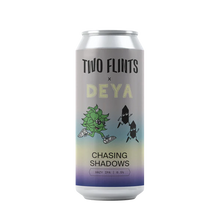 Load image into Gallery viewer, Chasing Shadows - Two Flints Brewery X Deya Brewing - Hazy IPA, 6.5%, 440ml Can

