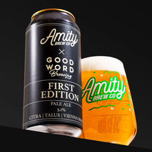 Load image into Gallery viewer, First Edition - Amity Brew Co X First Word Brewing - Pale Ale, 5.1%, 440ml Can
