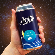 Load image into Gallery viewer, Lunar - Amity Brew Co - Belgian Blonde, 5.6%, 440ml Can
