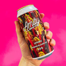 Load image into Gallery viewer, Spring - Amity Brew Co - Rhubarb Blonde Ale, 4.6%, 440ml Can
