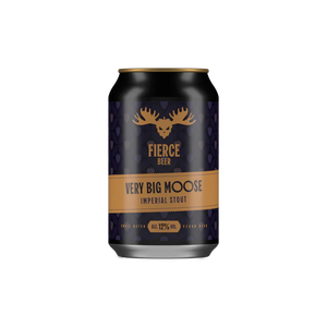 Very Big Moose - Fierce Beer - Imperial Stout, 12%, 330ml Can