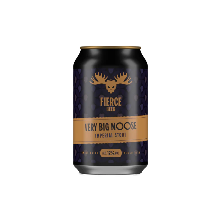 Very Big Moose - Fierce Beer - Imperial Stout, 12%, 330ml Can