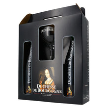 Load image into Gallery viewer, Duchesse de Bourgogne Gift Set - Brouwerij Verhaeghe - Flanders Red Ale, 6.2%, 2x750ml Sharing Bottle &amp; Glass Gift Set

