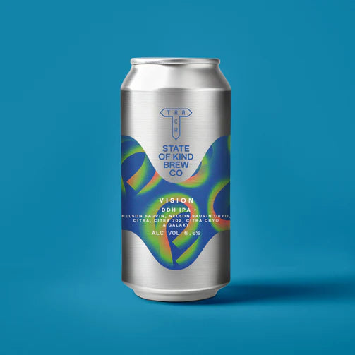 Vision - Track Brewing Co X State of Kind - DDH IPA, 6.8%, 440ml Can