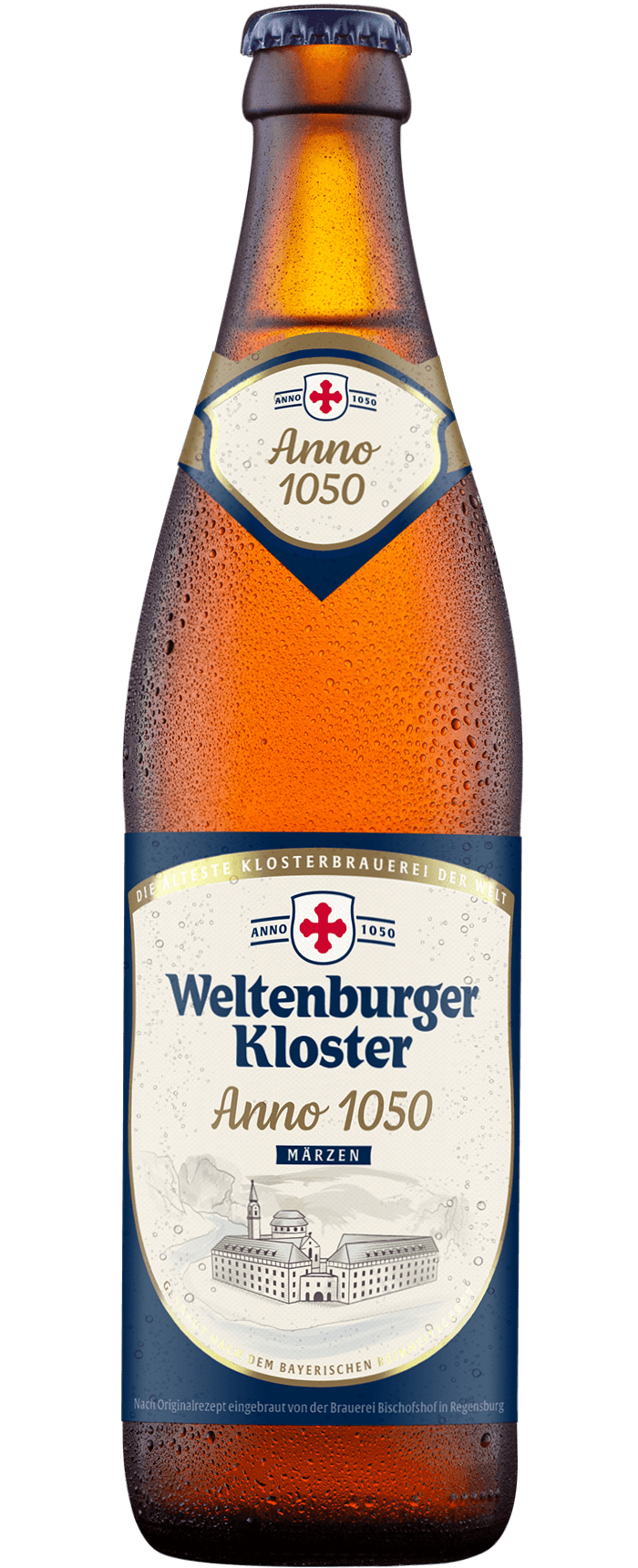 Weltenburger Anno 1050 -  Klosterbrauerei Weltenburg - Märzen, 5.5%, 500ml Bottle