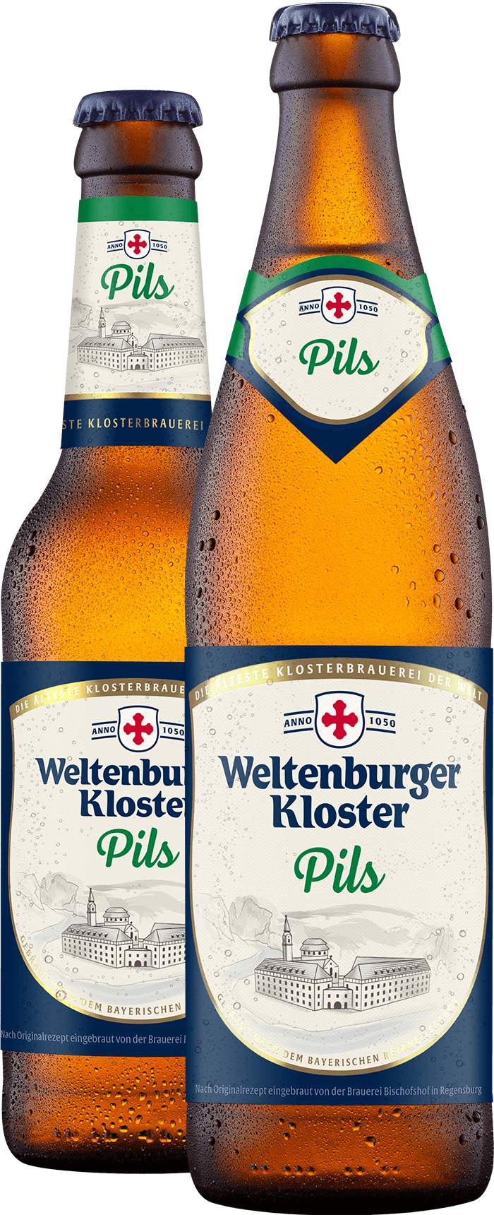 Weltenburger Pils -  Klosterbrauerei Weltenburg - Pilsner, 4.9%, 500ml Bottle