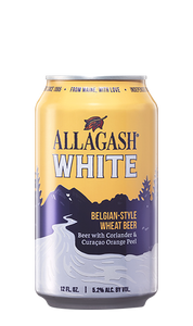 White - Allagash Brewing Co - Belgian Style Wheat Beer, 5.2%, 355ml Can