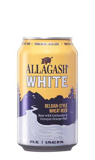 White - Allagash Brewing Co - Belgian Style Wheat Beer, 5.2%, 355ml Can