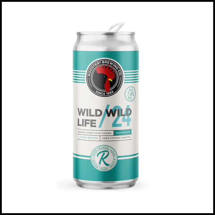 Wild Wild Life 24 - Roosters Brewery - Barrel Aged Sour Saison, 7%, 440ml Can