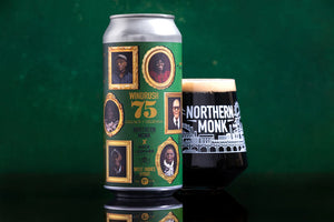Winrush 75 Legacy Of Legends - Northern Monk X Rock Leopard - West Indies Stout with Coconut, Cinnamon, Nutmeg, 7%, 440ml Can
