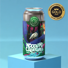 Load image into Gallery viewer, Woodland Creatures - Left Handed Giant - Pistachio &amp; Honeycomb Milk Stout, 6.9%, 440ml Can
