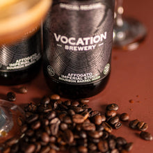 Load image into Gallery viewer, Imperial Affogato - Vocation Brewery - Bourbon Barrel Aged Coffee &amp; Vanilla Imperial Stout, 10.7%, 330ml Bottle
