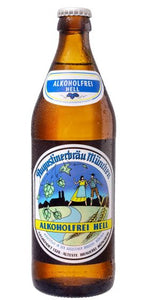 Alkoholfrei Hell - Augustiner Bräu - Alcohol Free Helles Lager, 0.5%, 500ml Bottle