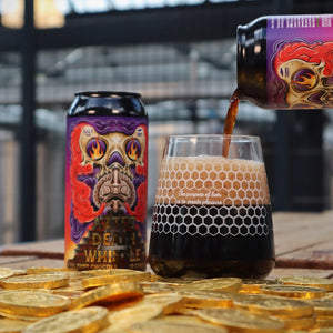 Aztec Death - Salt Beer Factory - Dark Fruit Chocolate Mud CakeImperial Chocolate Stout, 9.5%, 440ml Can