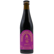 Load image into Gallery viewer, Unity - Pinta Barrel Brewing - Bourbon, Armarone &amp; Marsala BA Imperial Porter with Cacao Nibs, Vanilla &amp; Forest Fruits, 12%, 330ml Bottle
