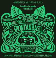 Load image into Gallery viewer, Spontanbasil - Brouwerij Lindemans X Mikkeller - Basil Lambic, 6%, 750ml Sharing Bottle
