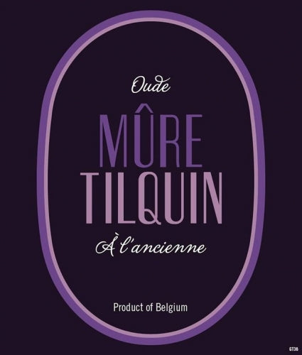 Mûre Tilquin à l’ancienne - Gueuzerie Tilquin - Blackberry Lambic, 6%, 375ml Bottle