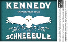 Load image into Gallery viewer, Kennedy - Schneeeule - Berliner Weisse, 3.5%, 330ml Bottle
