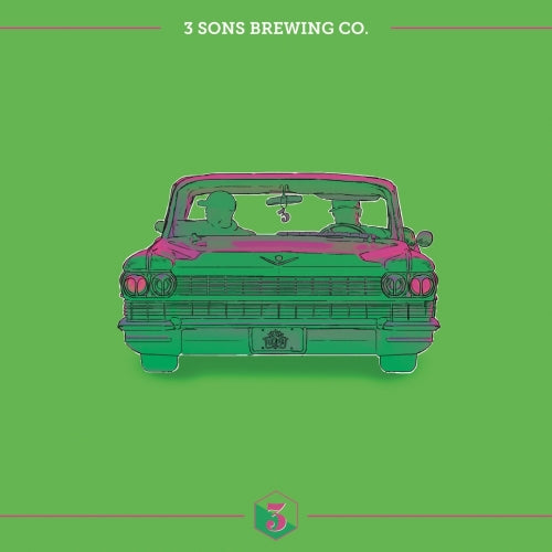 Dopealicious - 3 Sons Brewing - Hazy IPA, 7.2%, 440ml Can