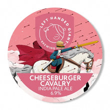 Load image into Gallery viewer, Cheeseburger Cavalry - Left Handed Giant - IPA, 6.9%, 440ml Can
