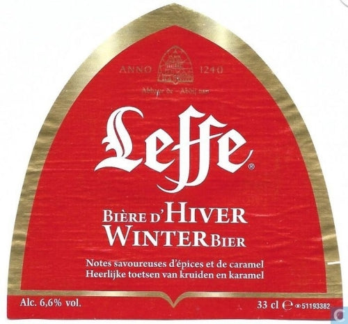 Leffe Bière d'Hiver - Abbaye de Leffe - Belgian Xmas Ale, 6.6%, 330ml –  Raynville Superstore