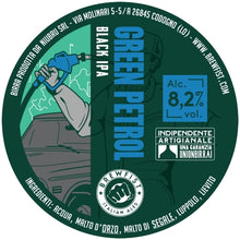 Load image into Gallery viewer, Green Petrol - BrewFist - Black DIPA, 8.2%, 500ml Can
