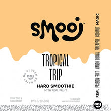 Load image into Gallery viewer, Tropical Trip - Smooj - Passionfruit, Mango, Guava, Pineapple &amp; Coconut Hard Seltzer Smoothie, 5%, 330ml Can
