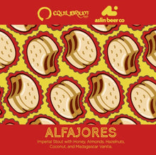 Load image into Gallery viewer, Alfajores - Equilibrium Brewery - Honey, Almonds, Hazelnuts, Coconut &amp; Vanilla Imperial Stout, 11%, 500ml Bottle
