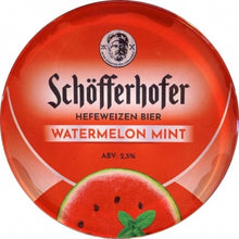 Load image into Gallery viewer, Watermelon Mint Hefeweizen Radler - Schofferhofer - Watermelon &amp; Mint Hefeweizen Radler, 2.5%, 500ml Can
