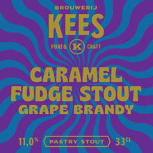 Load image into Gallery viewer, Caramel Fudge Stout Grape Brandy Barrel Aged Edition - Brouwerij Kees - Grape Brandy Barrel Aged Imperial Caramel Fudge Stout, 11%, 330ml Can
