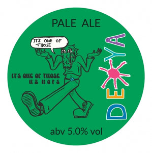 Green It's One Of Those (New Zealand) - Deya Brewing - Pale Ale, 5%, 500ml Can