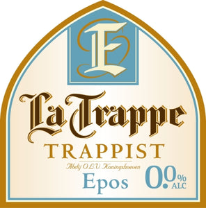 Epos - Bierbrouwerij De Koningshoeven - Trappist Beer, 0.0%, 330ml Bottle