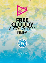 Load image into Gallery viewer, Free Cloudy - Funky Fluid - Alcohol Free NEIPA, <0.5%, 330ml Can
