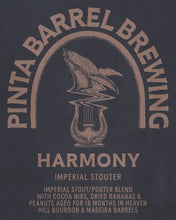 Load image into Gallery viewer, Harmony - Pinta Barrel Brewing - Madeira &amp; Heaven Hill Bourbon BA Imperial Stout with Banana, Peanuts &amp; Chocolate, 12%, 330ml Bottle
