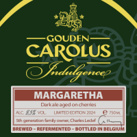 Load image into Gallery viewer, Margaretha Indulgence 2024 - Brouwerij Het Anker - Belgian Dark Ale aged in Cherries, 8.5%, 750ml Sharing Bottle
