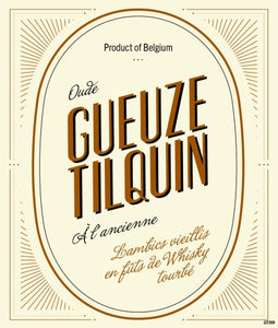 Peated Whisky BA Gueuze Tilquin à l’ancienne - Gueuzerie Tilquin - Peated Whisky Barrel Aged Belgian Lambic, 7.3%, 750ml Sharing Bottle