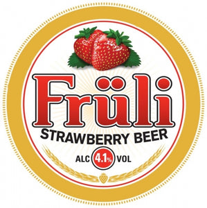 Früli Strawberry - Huyghe Brewery - Strawberry Belgian Fruit Beer, 4.1%, 330ml Bottle
