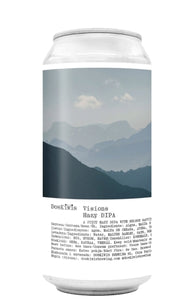 Visions - DosKiwis - Hazy DIPA, 8%, 440ml Can