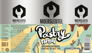 Pastry Factory Boerenjongens - De Moersleutel - Raisin, Molasses, Cinnamon & Vanilla Imperial Stout, 10%, 440ml Can