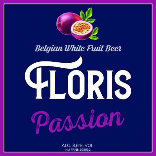 Floris Passion - Huyghe Brewery - Passionfruit Belgian Fruit Beer, 3.6%, 330ml Bottle