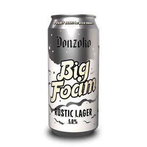 Big Foam - Donzoko Brewing Co - Rustic Lager, 5%, 440ml Can
