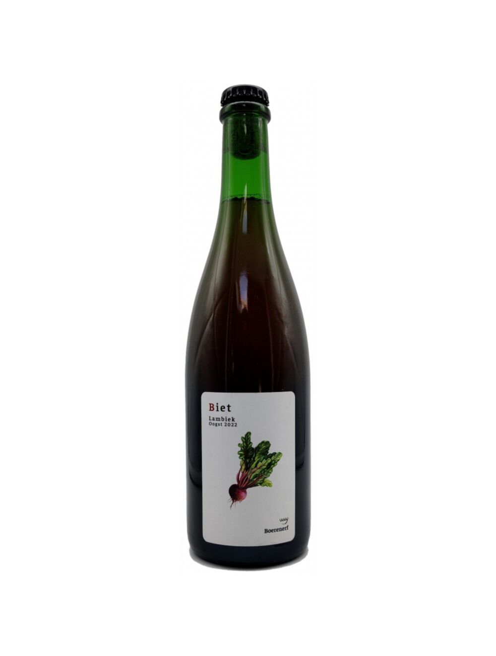 Biet Oogst 2022 - Het Boerenerf - Beetroot & Apple Lambic, 7%, 750ml Sharing Beer Bottle