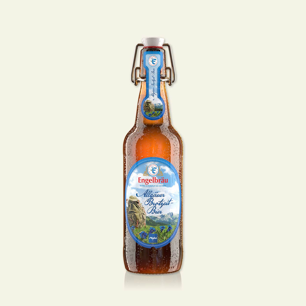 Allgäuer Brotzeitbier - Engelbräu - Export Lager, 5.2%, 500ml Bottle