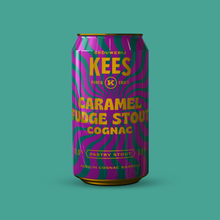 Load image into Gallery viewer, Caramel Fudge Stout Cognac Barrel Aged Edition - Brouwerij Kees - Cognac Barrel Aged Imperial Caramel Fudge Stout, 11%, 330ml Can
