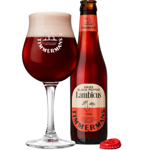 Kriek Black Pepper Lambicus - Timmermans - Cherry & Black Pepper Beer, 4%, 330ml Bottle